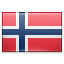 Norra lipp - sõitja sõidab Norra lipu all